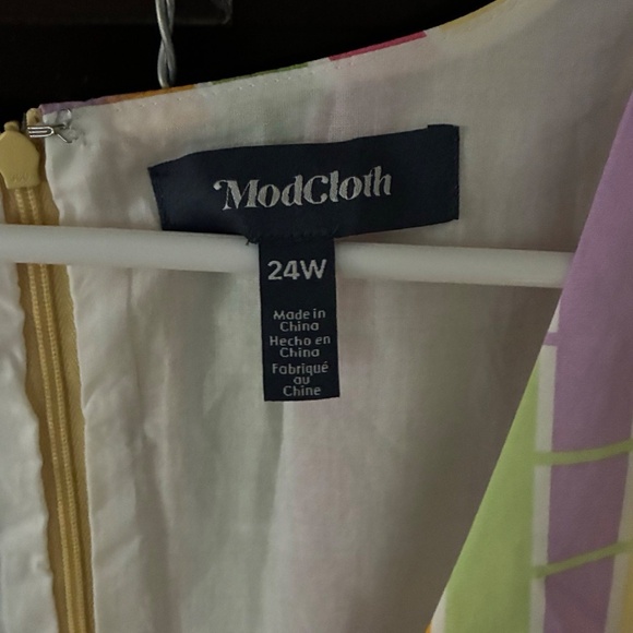 Popsicle Party Midi Dress NWT - Modcloth plus - Picture 3 of 4